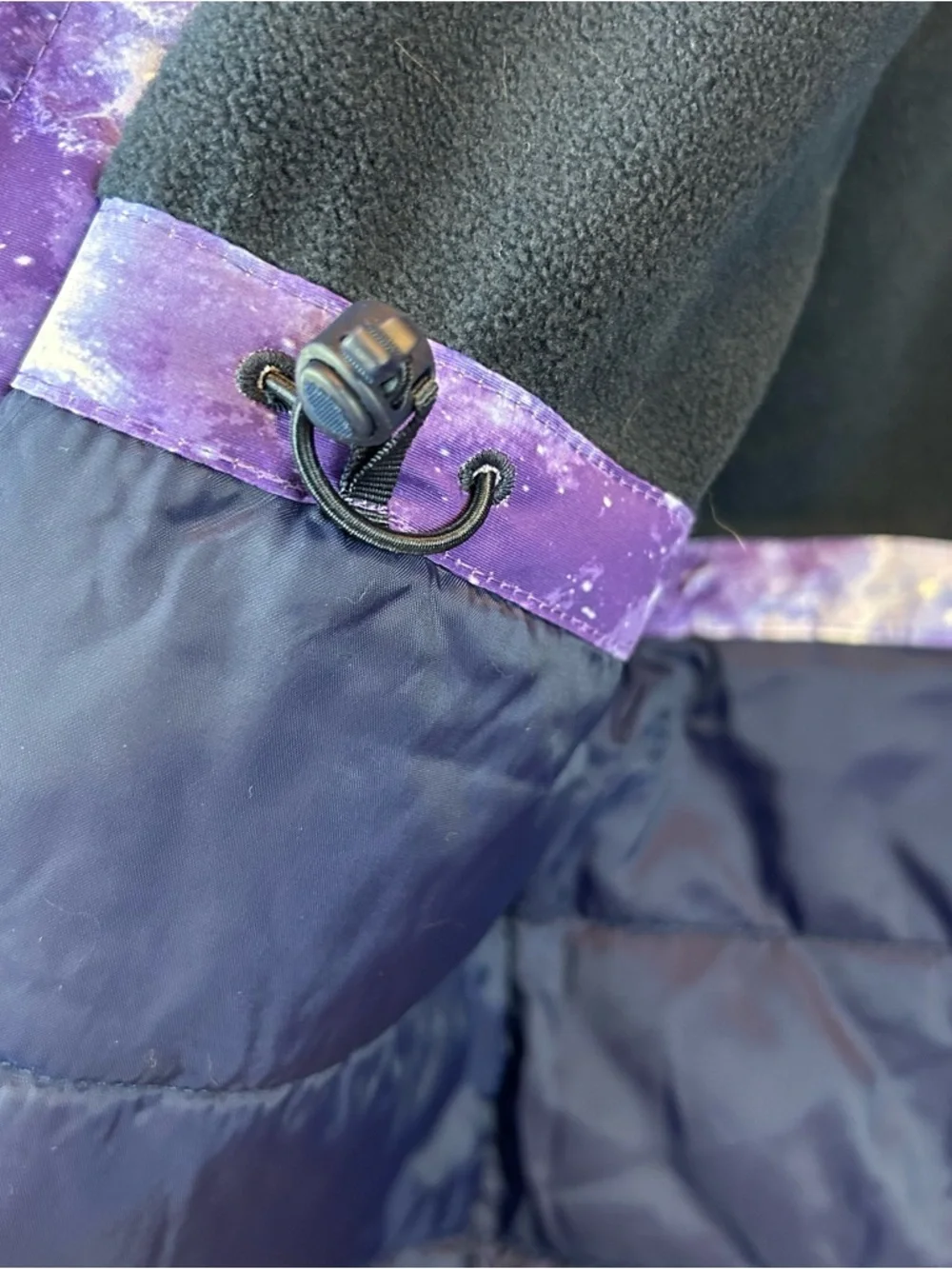 Lands End Galaxy Zip Up Coat